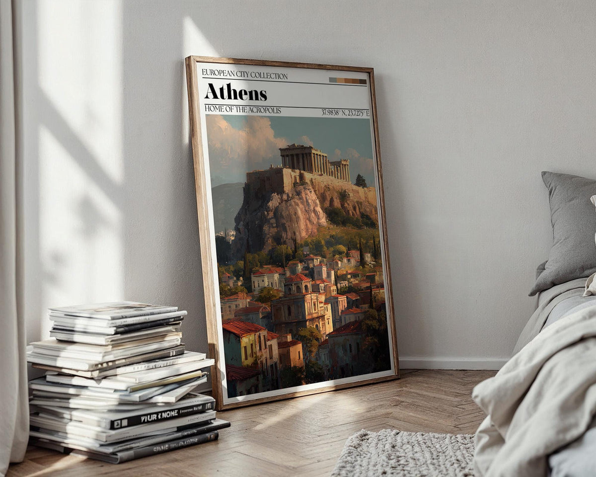 Athens Poster - WanderWall
