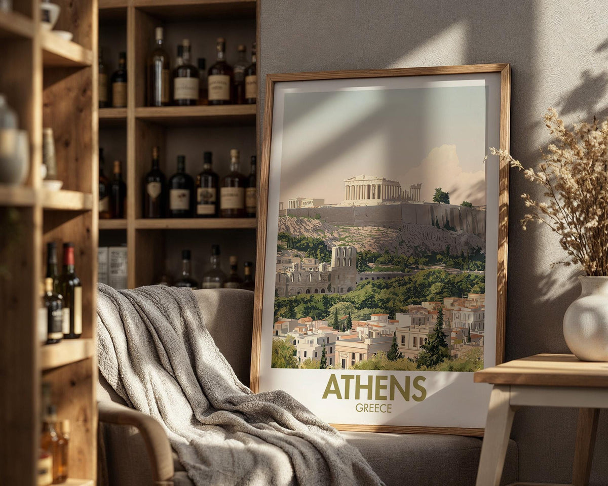 Athens Poster - WanderWall