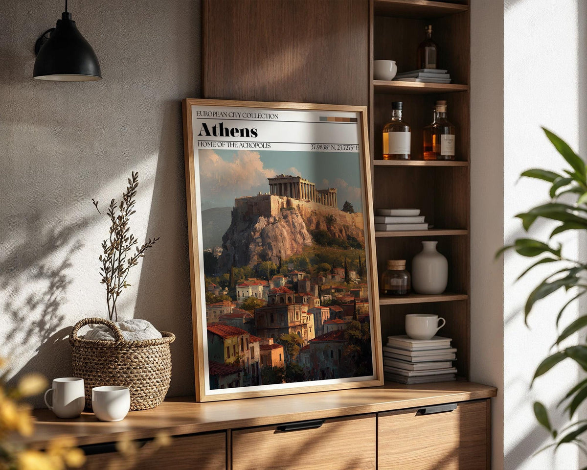 Athens Poster - WanderWall