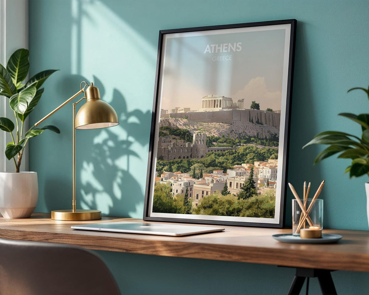 Athens Poster - WanderWall