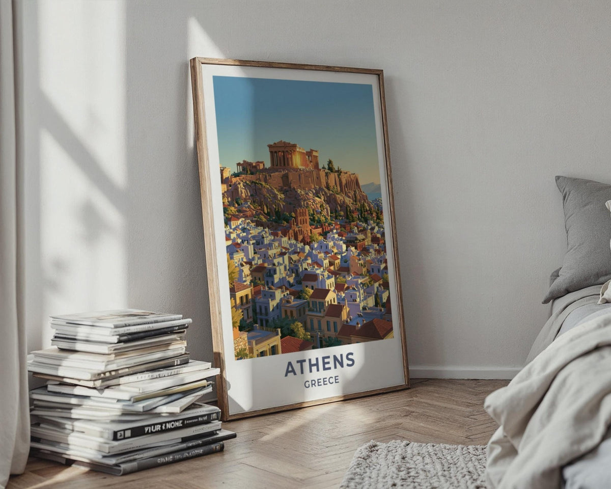 Athens Poster - WanderWall