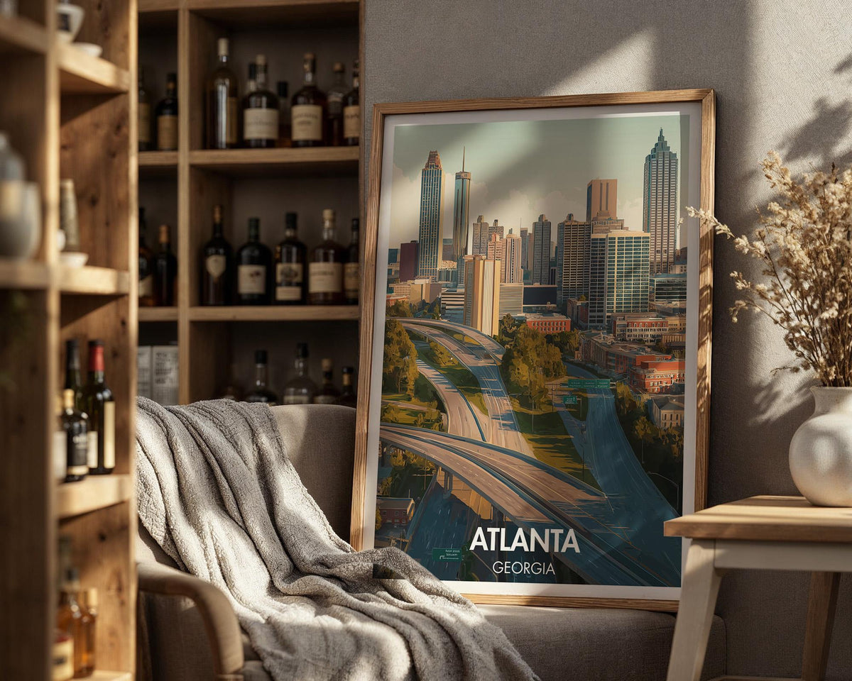 Atlanta Poster - WanderWall