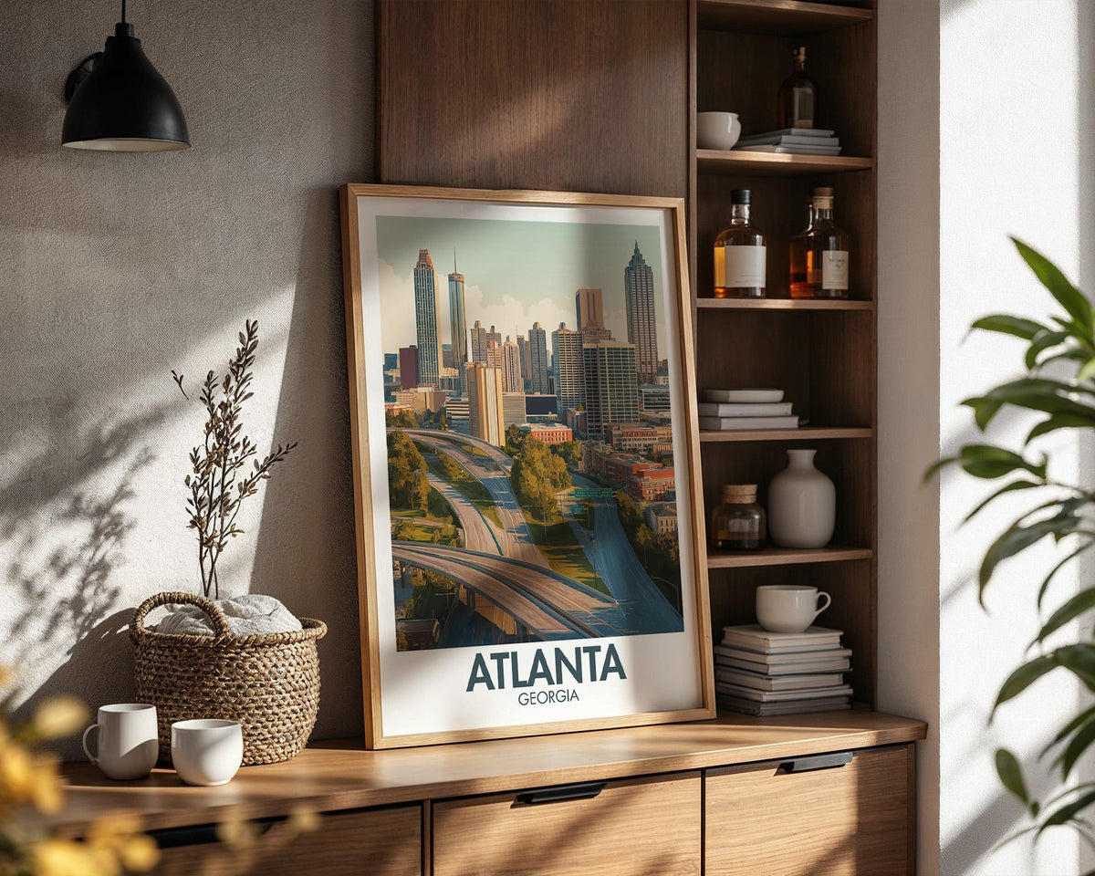 Atlanta Poster - WanderWall