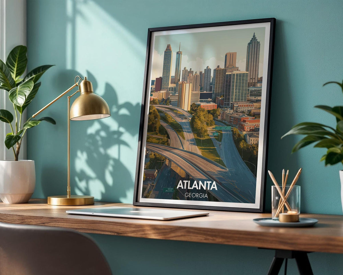 Atlanta Poster - WanderWall