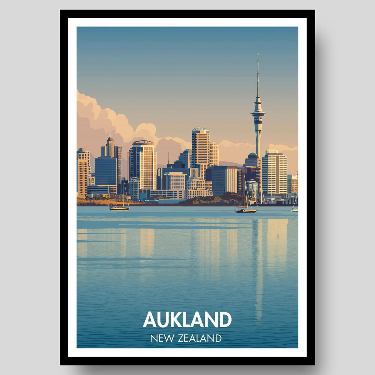 Aukland Poster - WanderWall