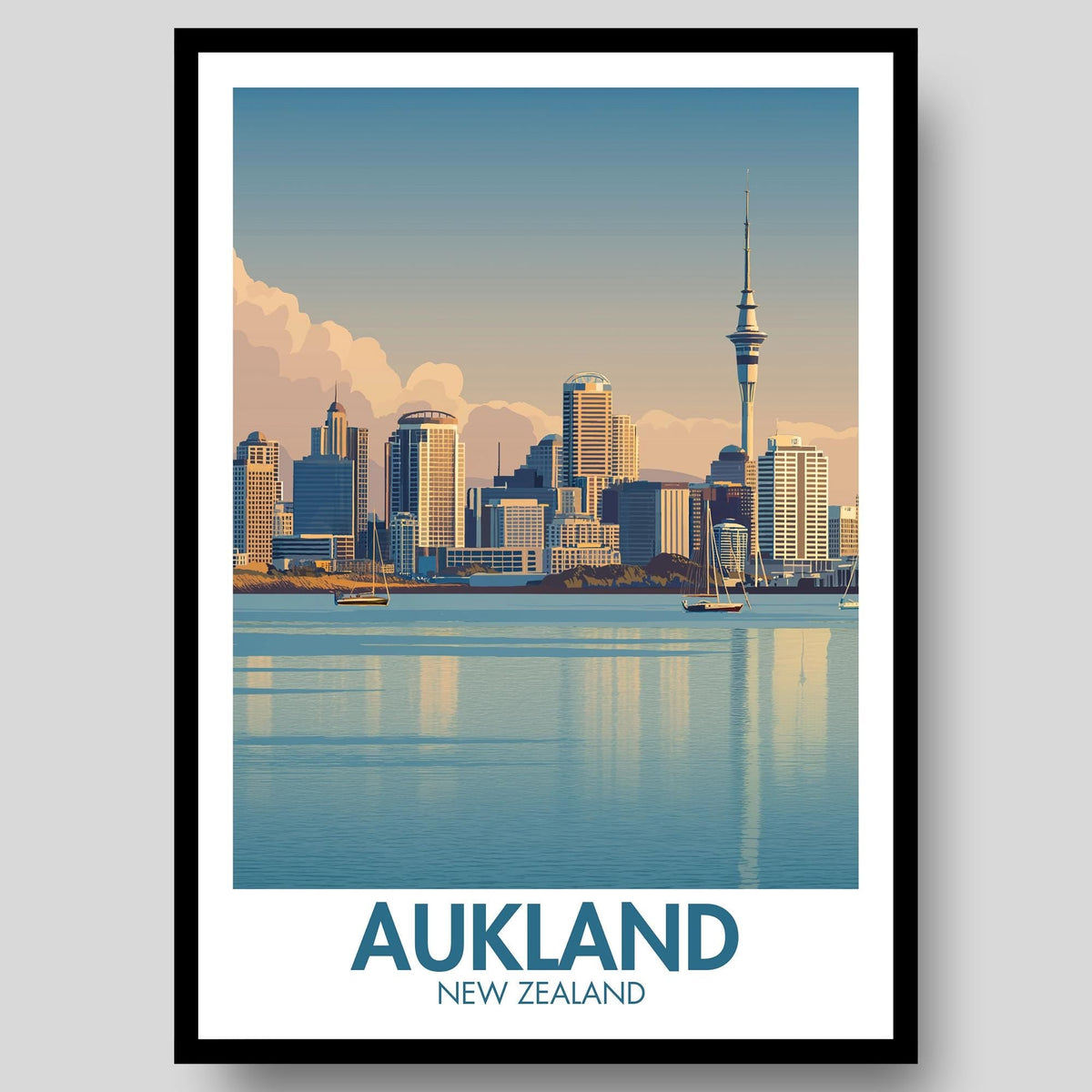 Aukland Poster - WanderWall