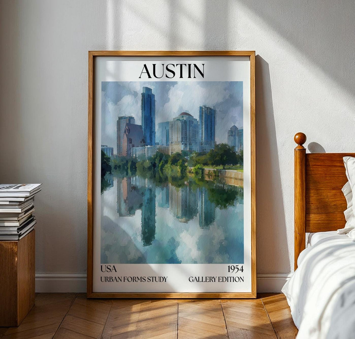 Austin Texas Gallery Edition Poster - WanderWall