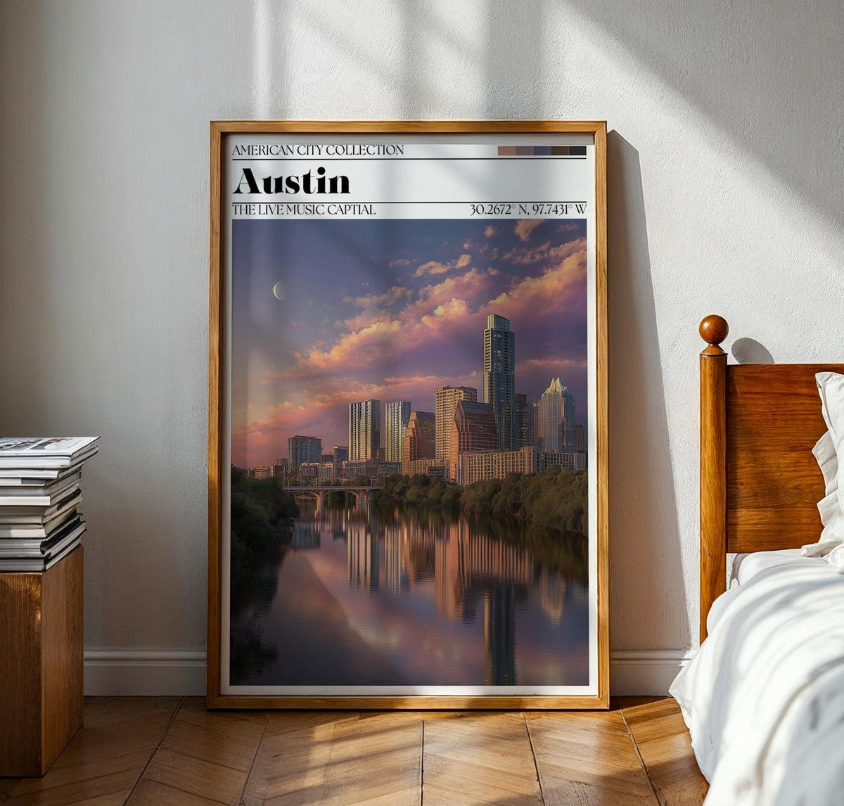 Austin Texas Poster - WanderWall