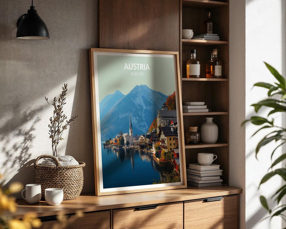 Austria Poster - WanderWall