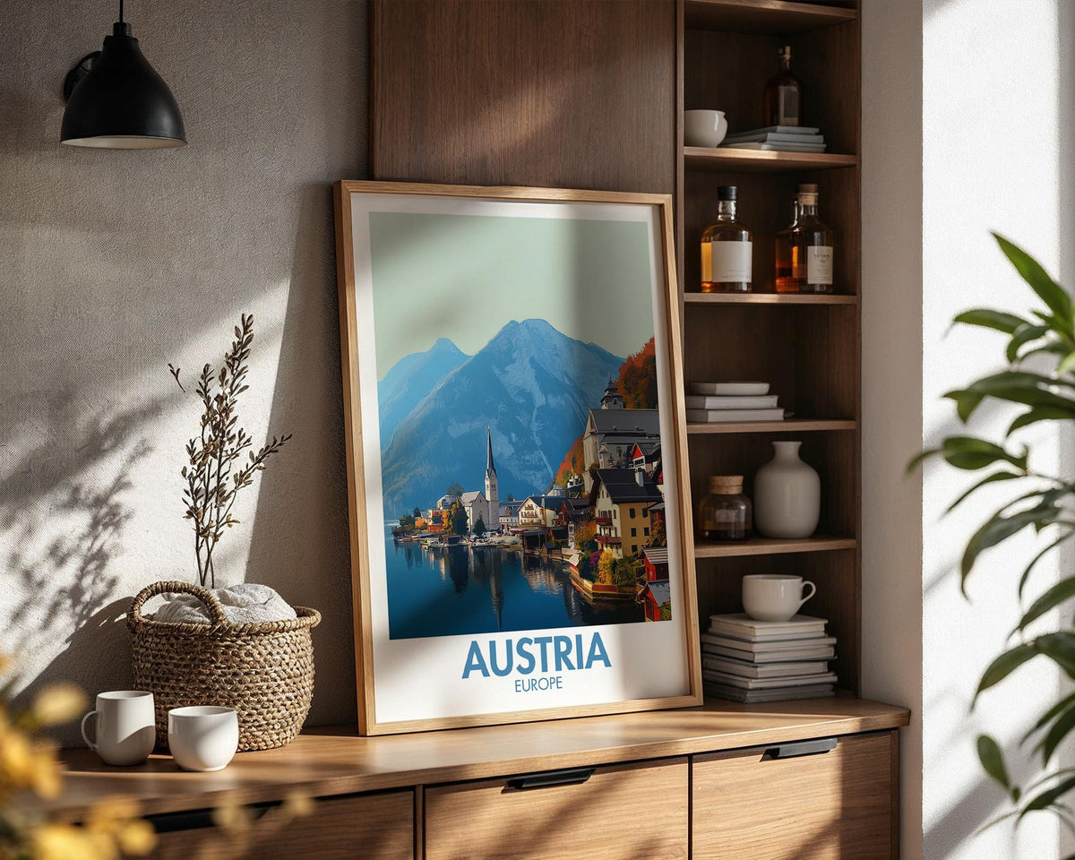 Austria Poster - WanderWall