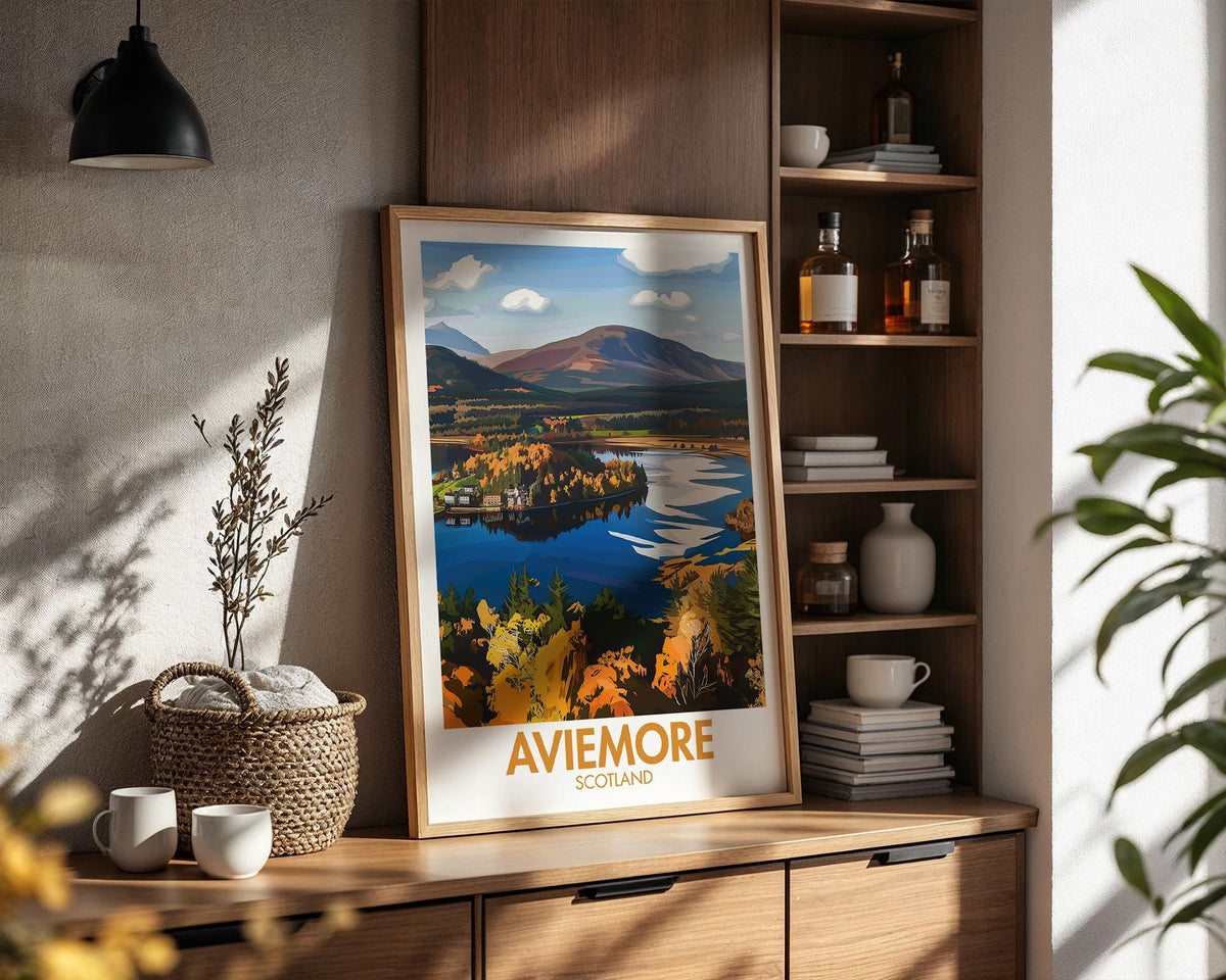 Aviemore Poster - WanderWall