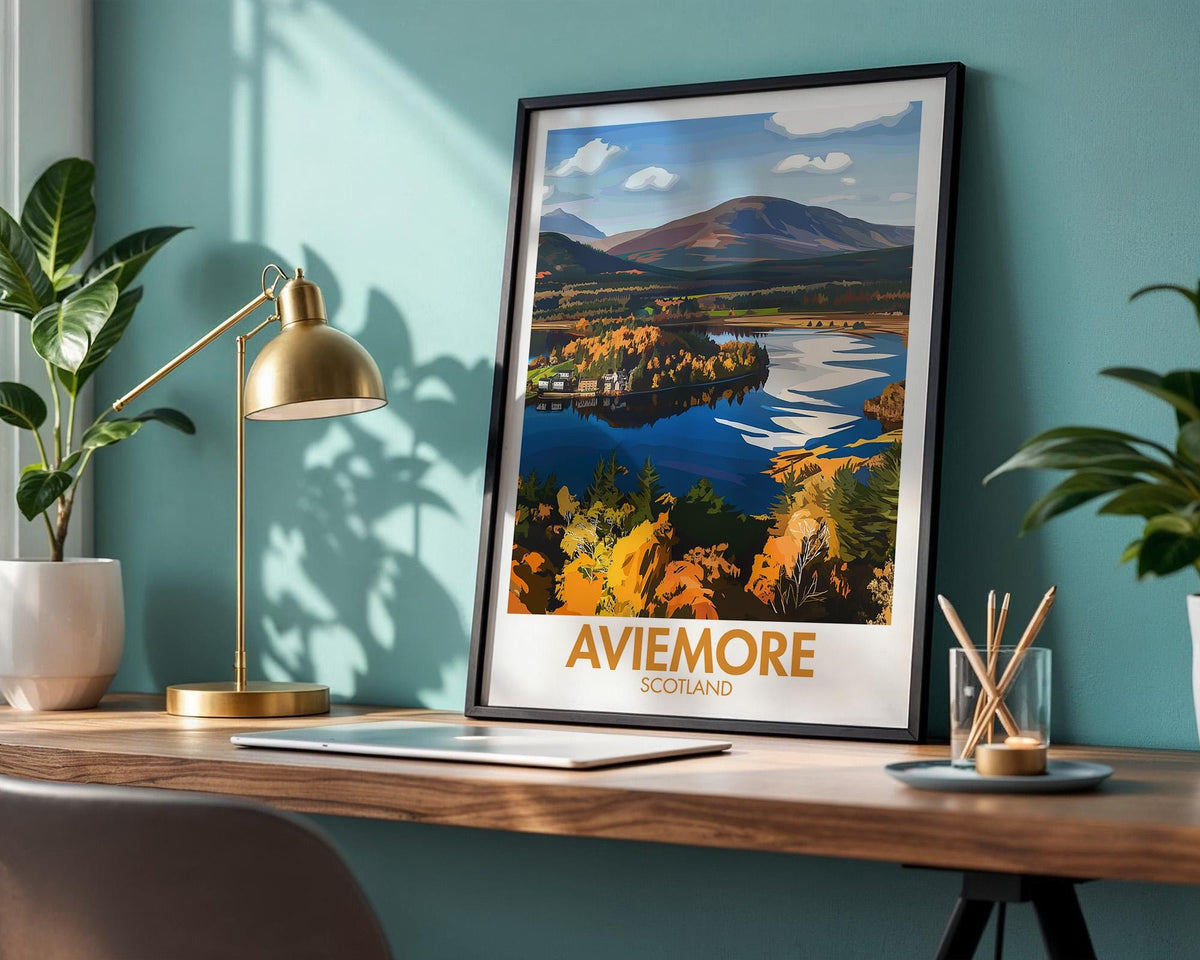 Aviemore Poster - WanderWall