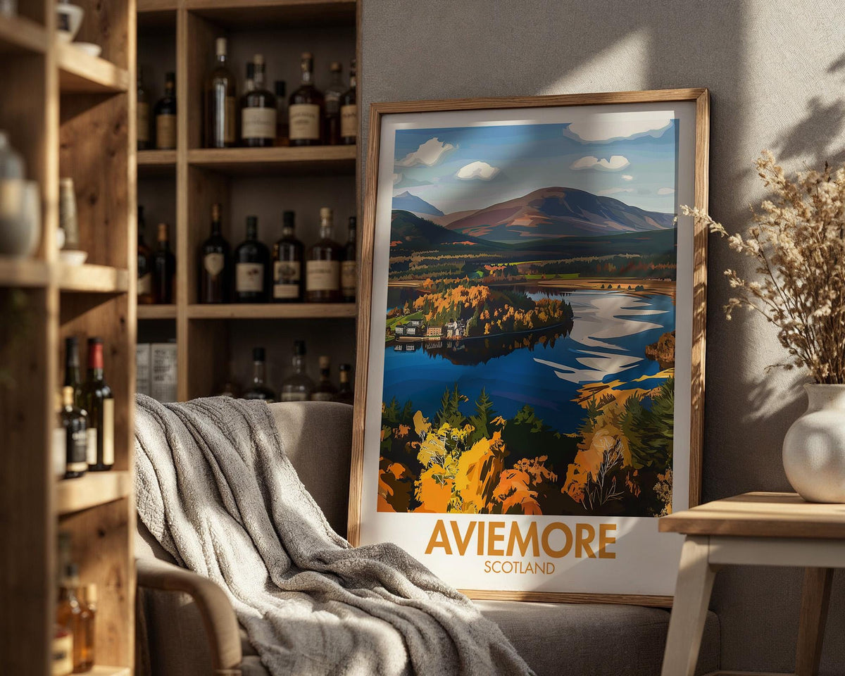 Aviemore Poster - WanderWall