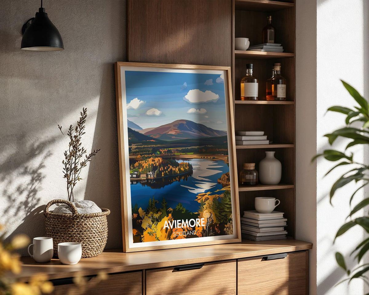 Aviemore Poster - WanderWall