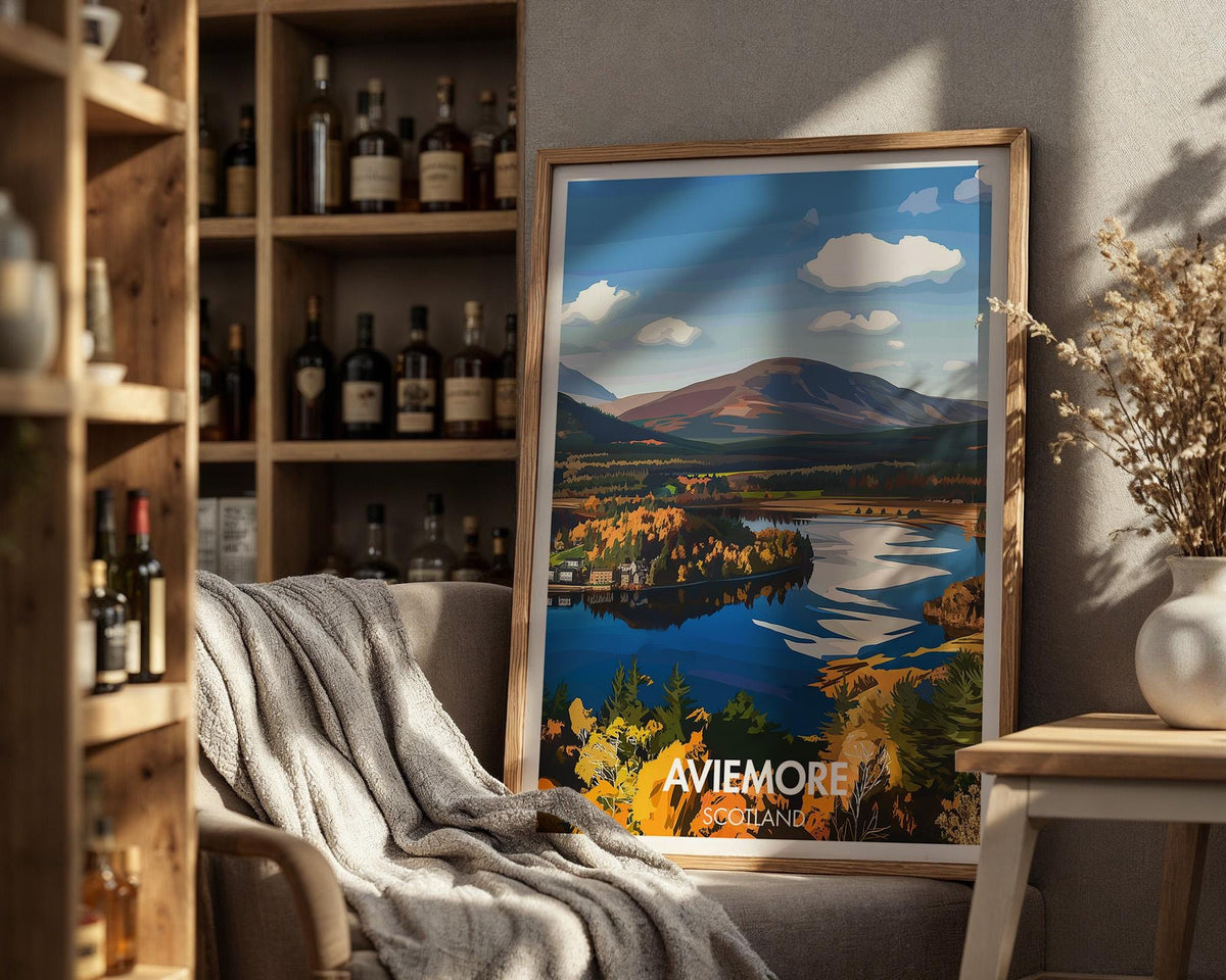 Aviemore Poster - WanderWall