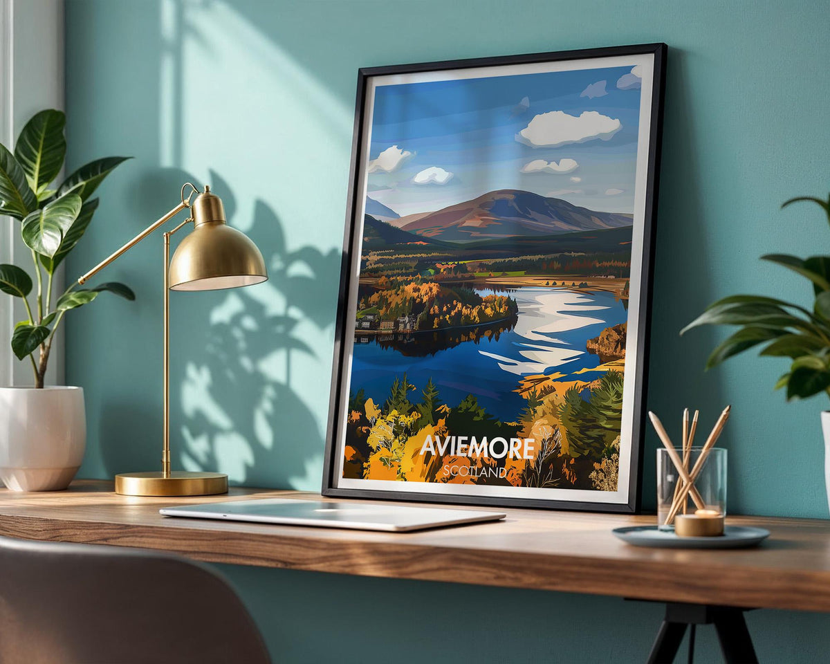 Aviemore Poster - WanderWall