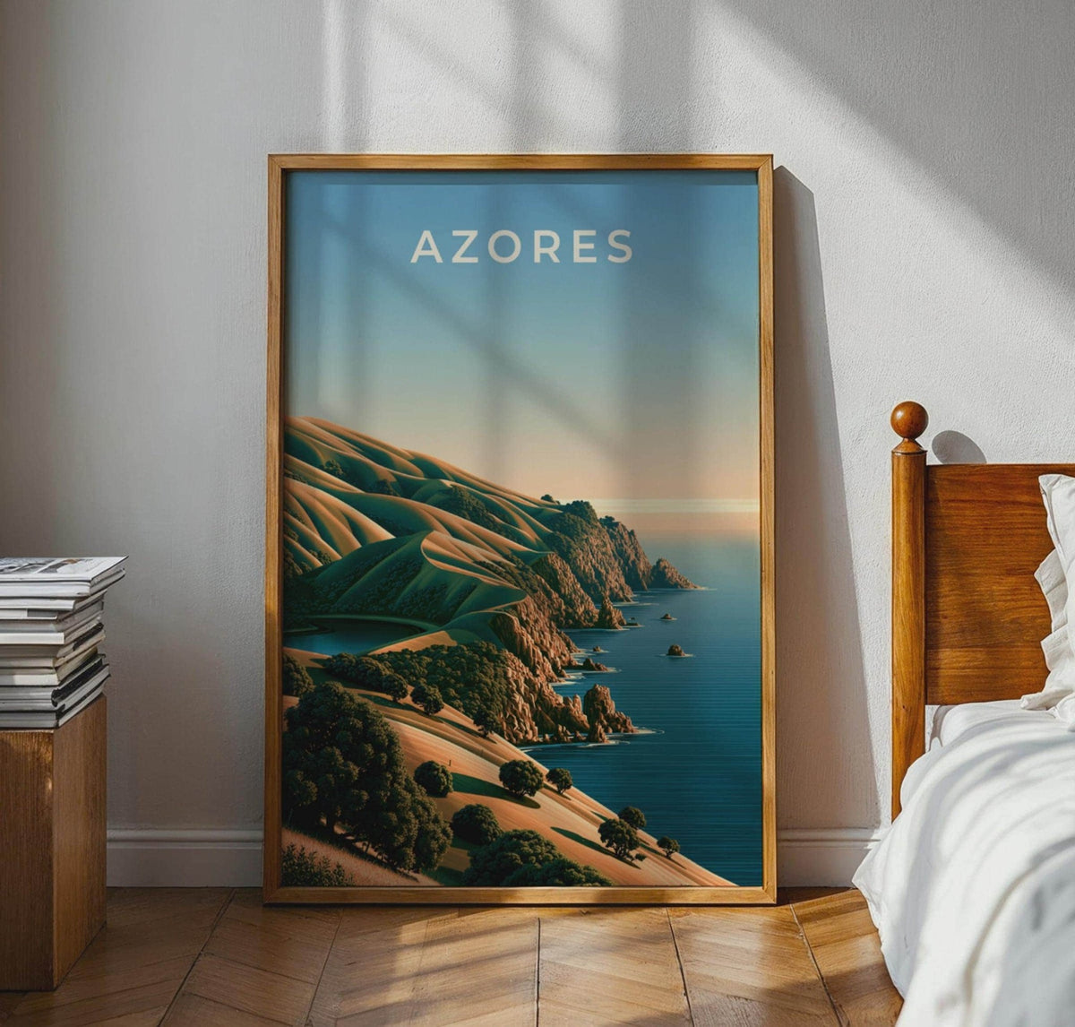 Azores Coastal Landscape Art Print - WanderWall
