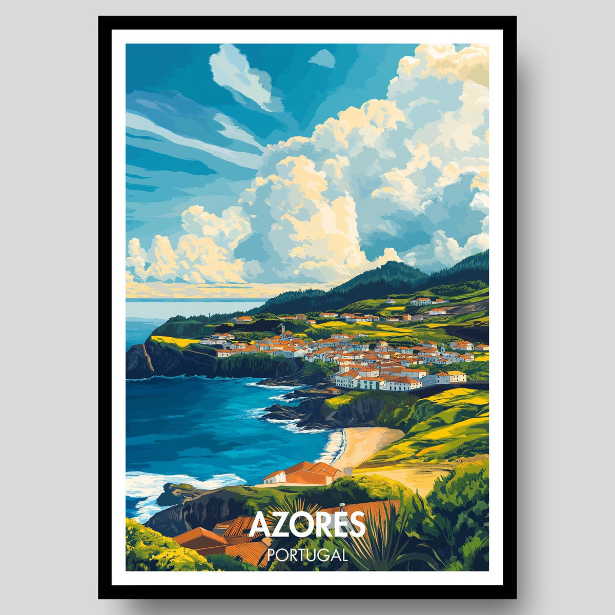 Azores Poster - WanderWall