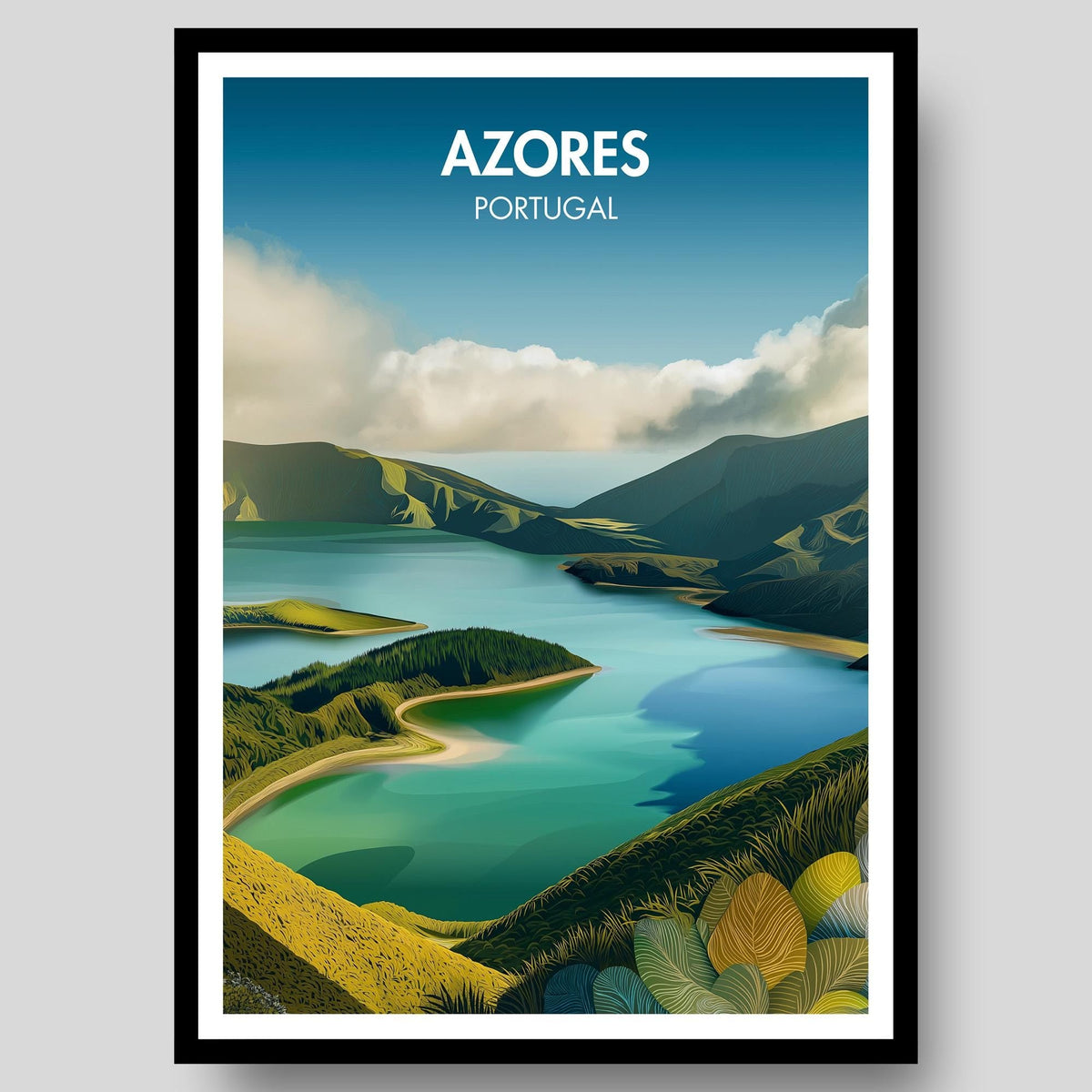 Azores Poster - WanderWall