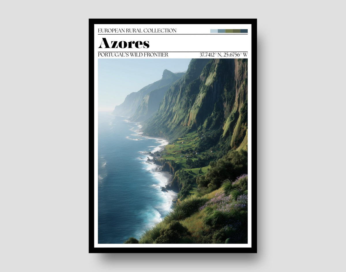 Azores Poster - WanderWall