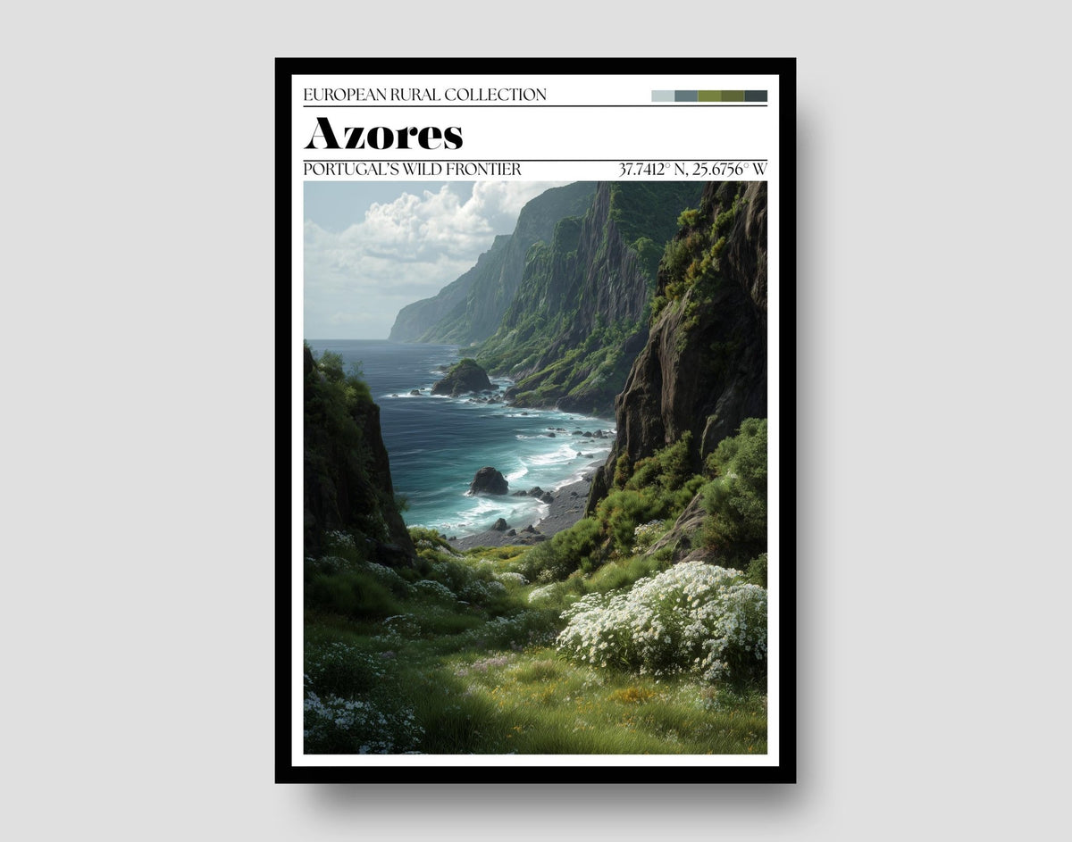 Azores Poster - WanderWall