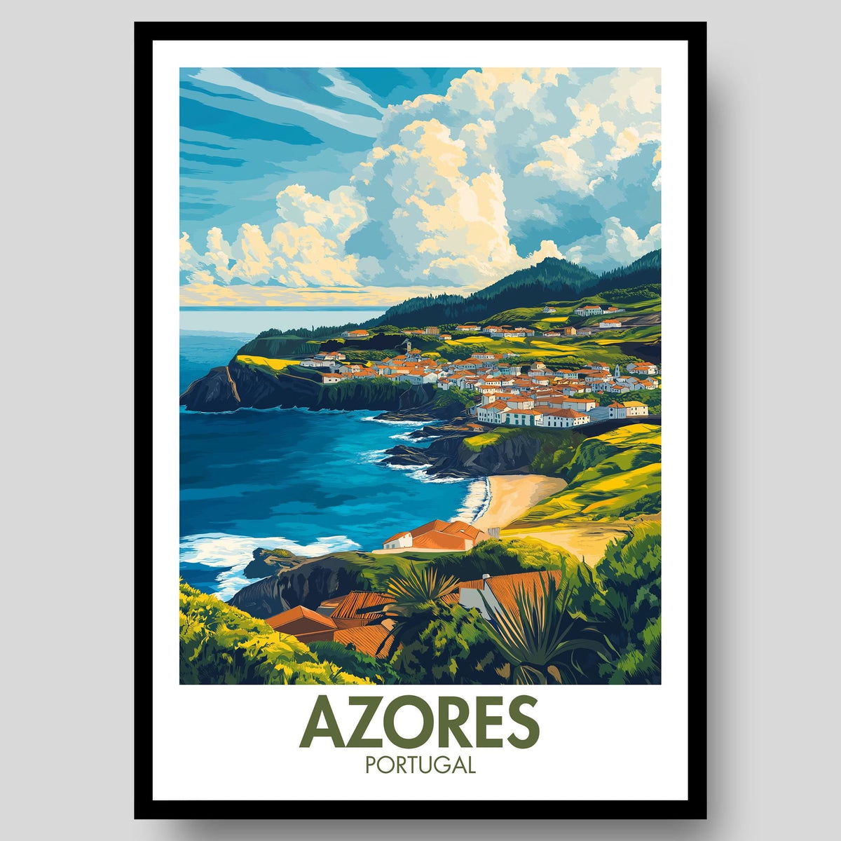 Azores Poster - WanderWall