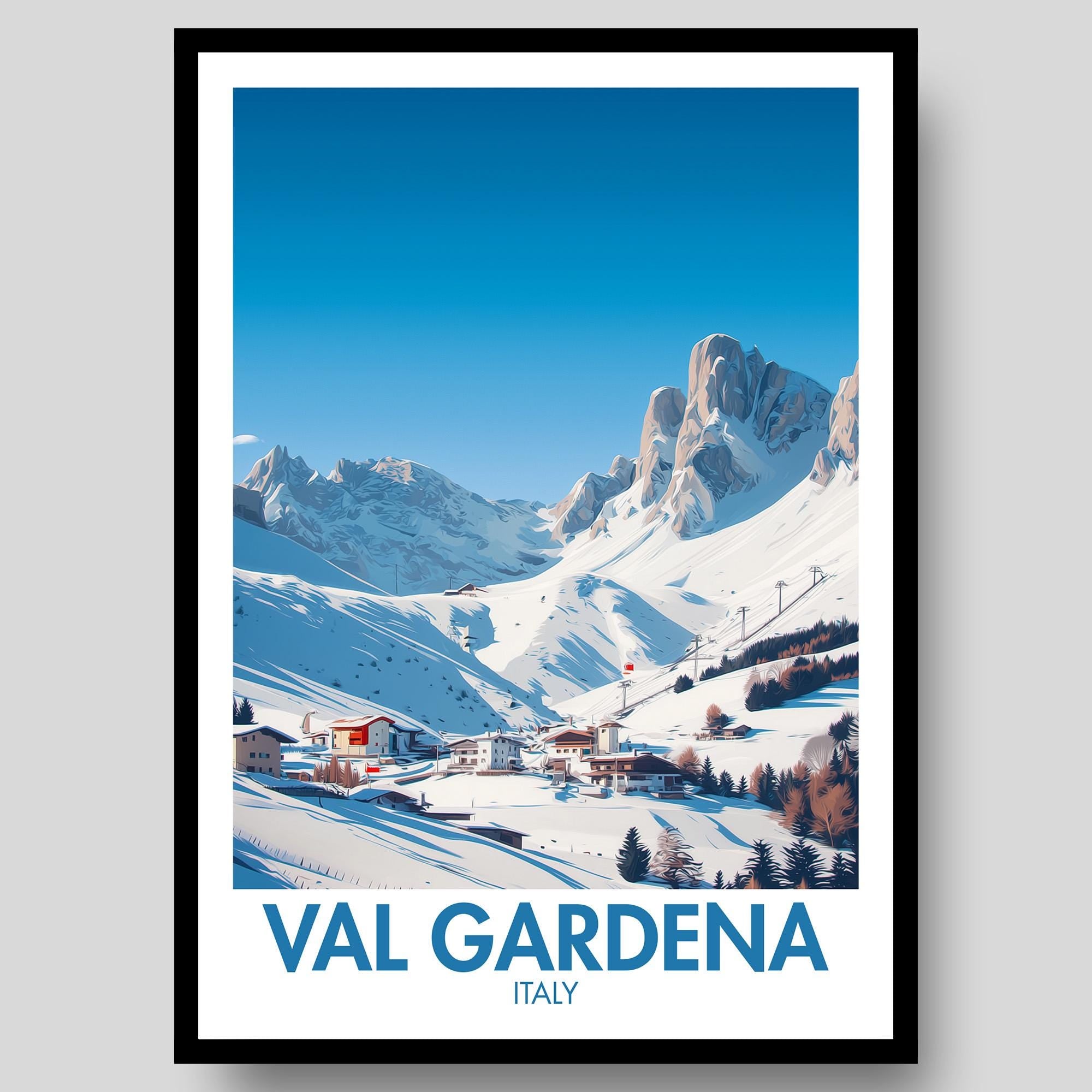 Val Gardena Poster