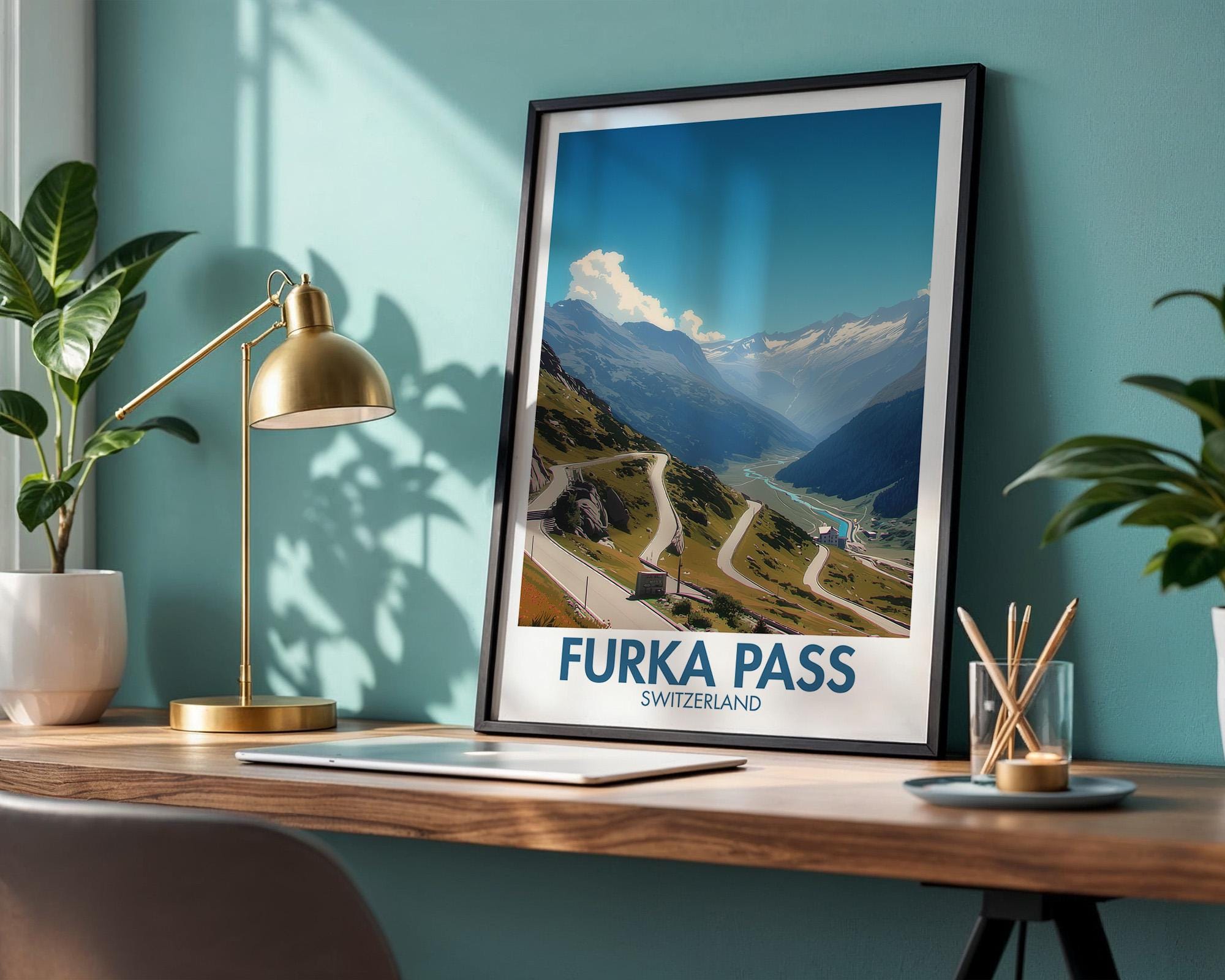 Furka Pass Poster