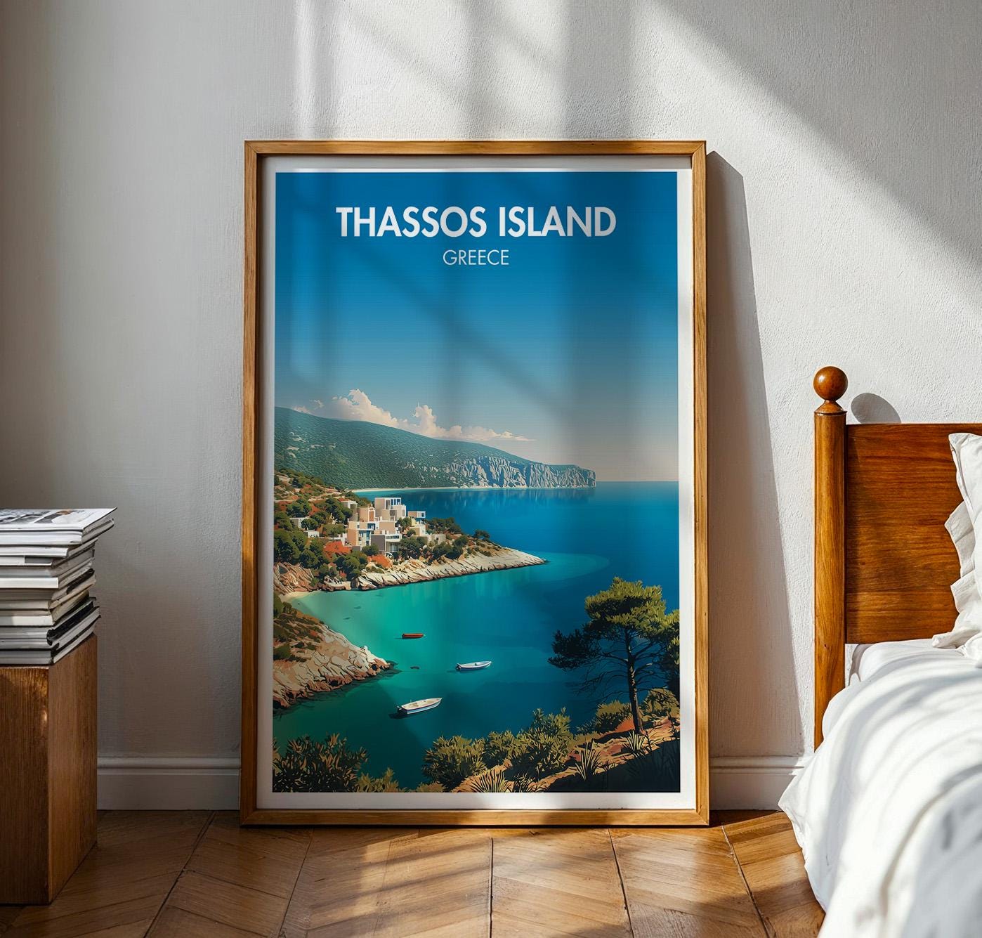 Thassos Island Poster