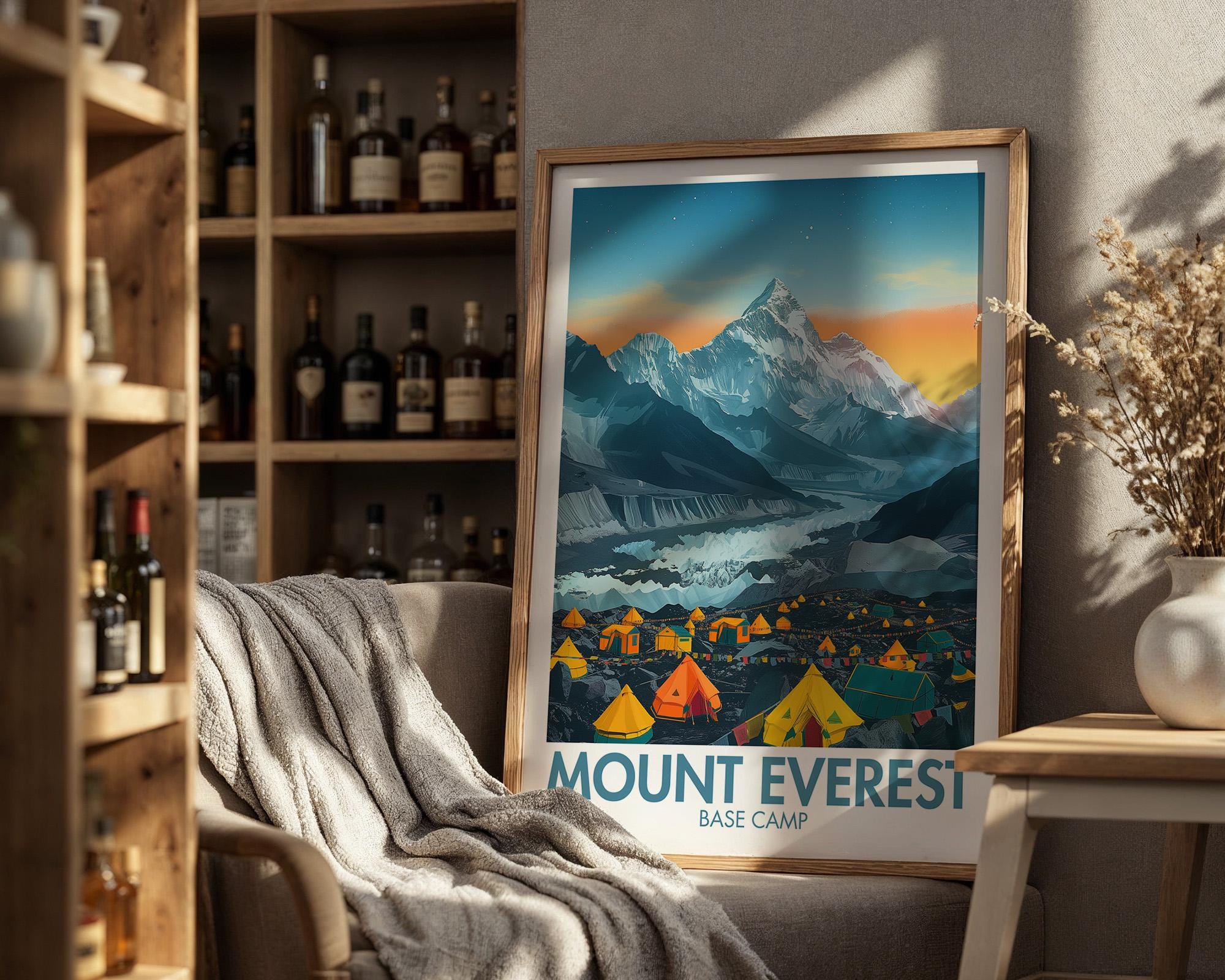 Mount Everest Base Camp Poster