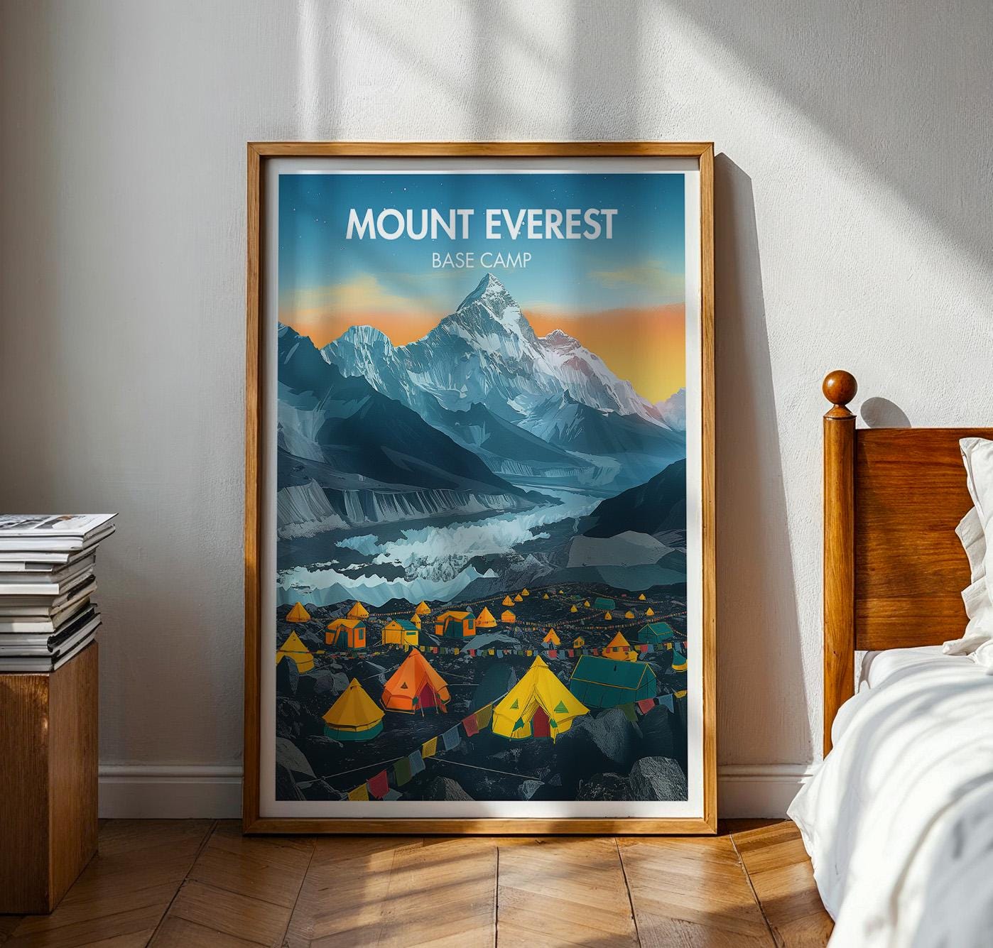Mount Everest Base Camp Poster