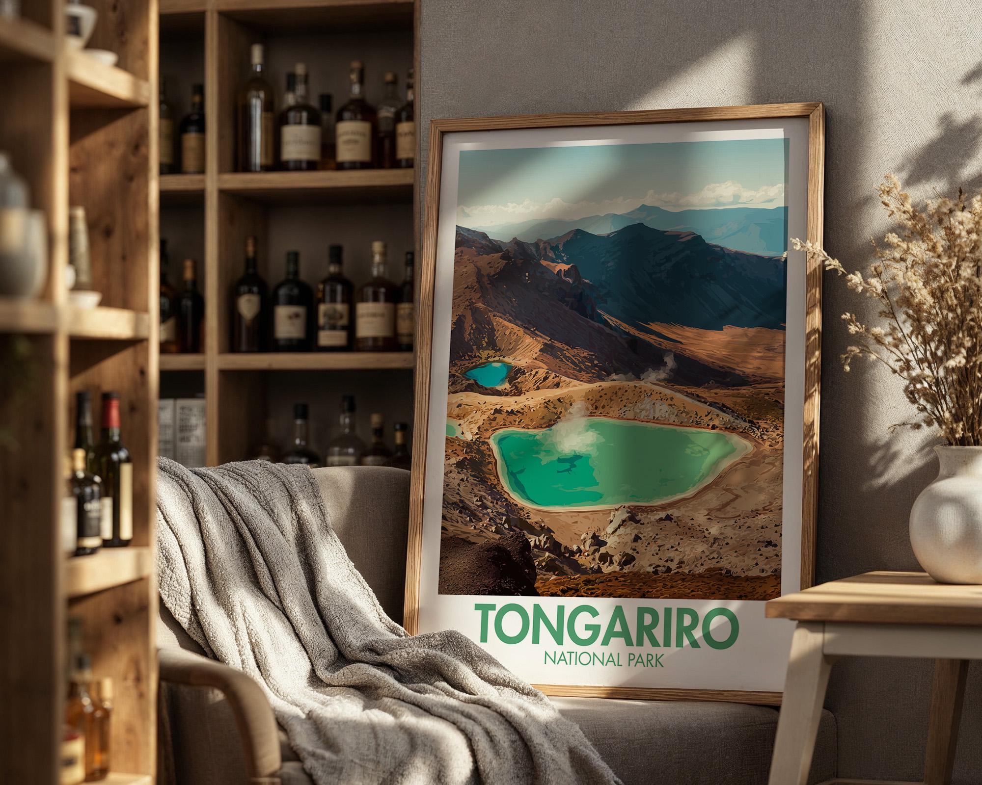 Tongariro National Park Poster