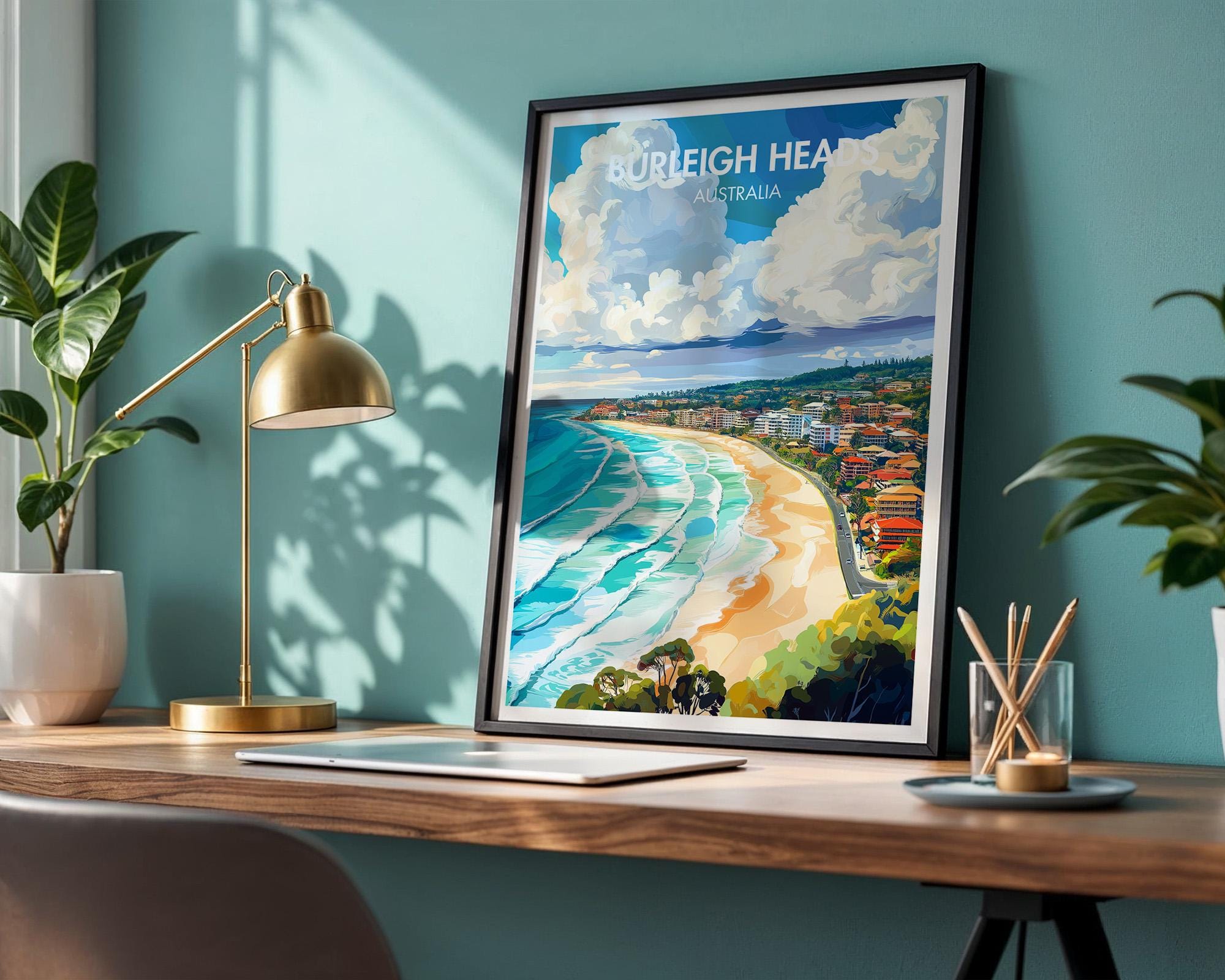 Burleigh Heads Poster