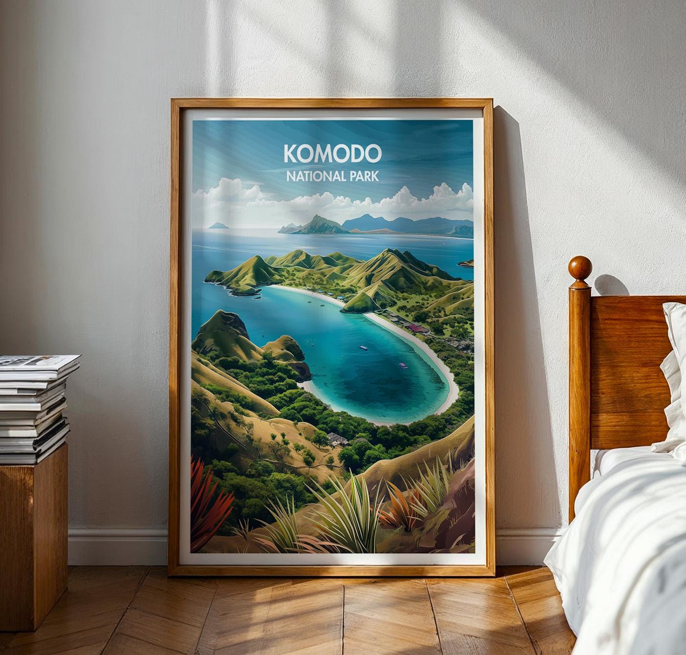 Komodo National Park Poster