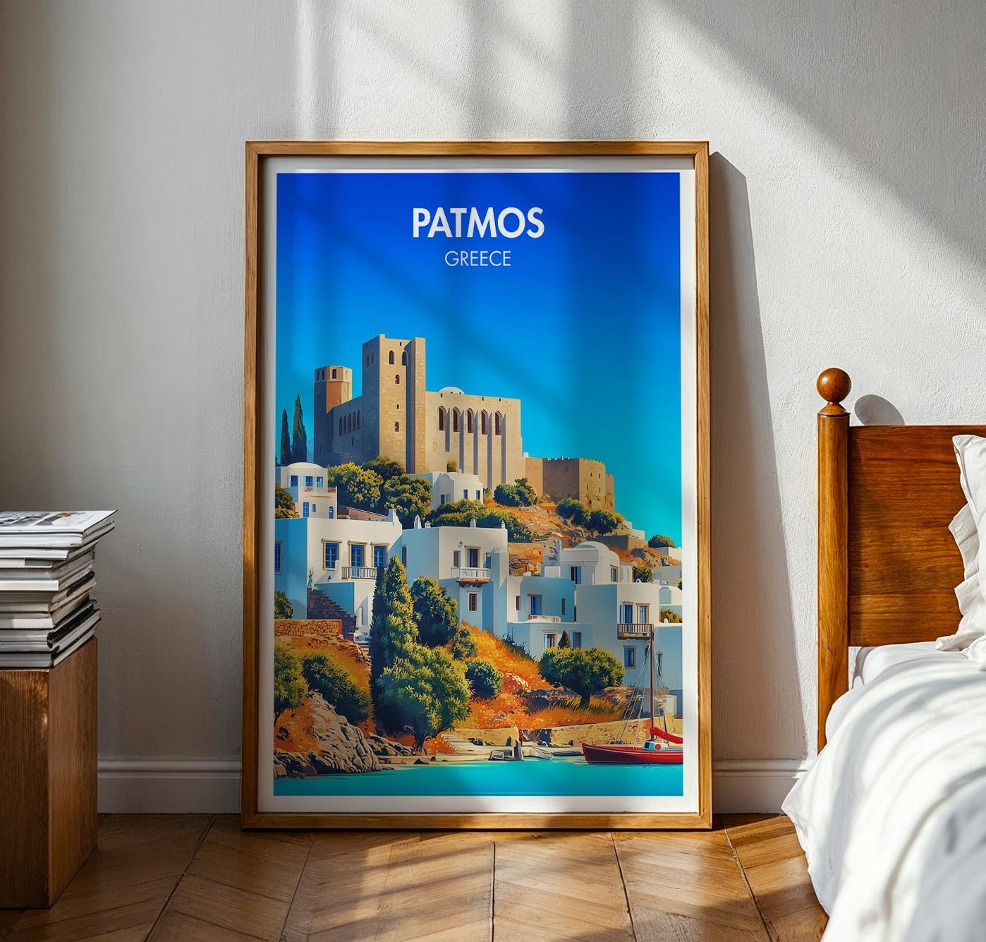 Patmos Island Poster