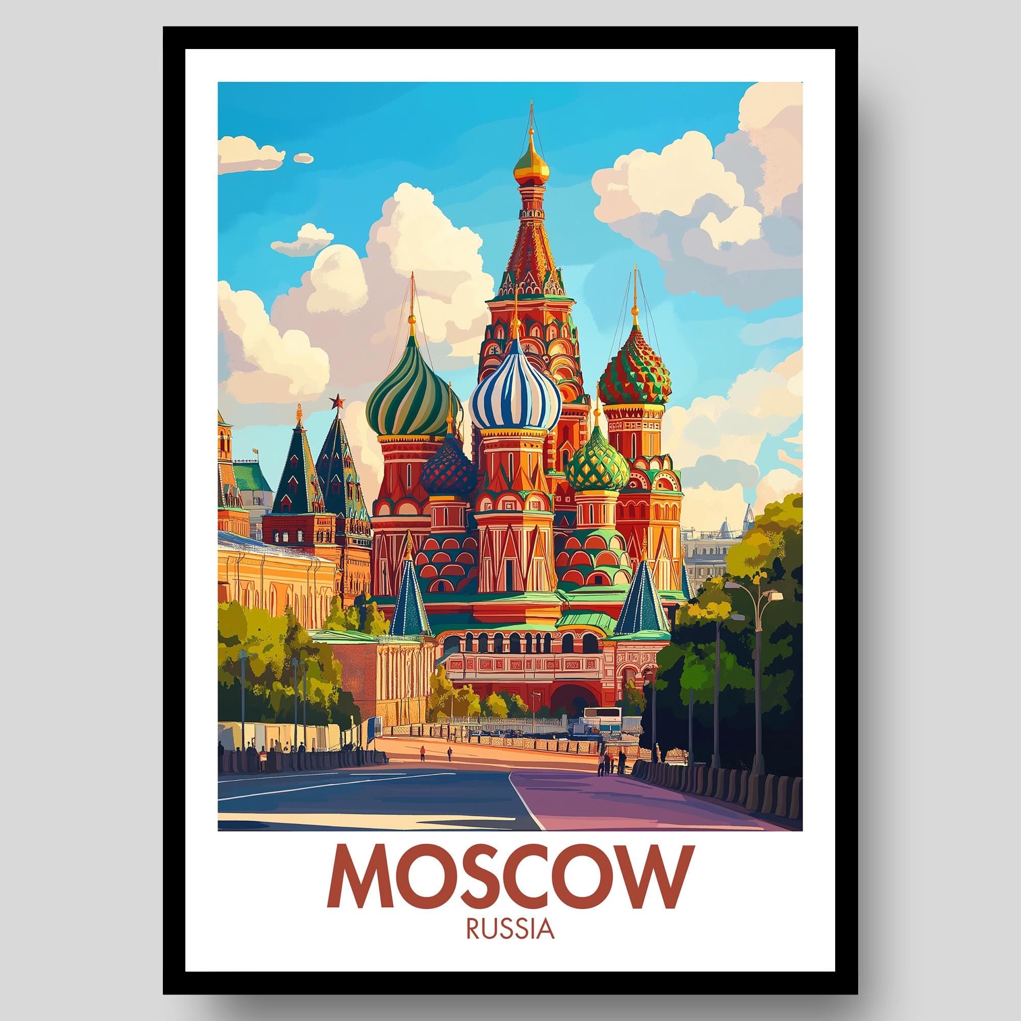 Moscow Poster