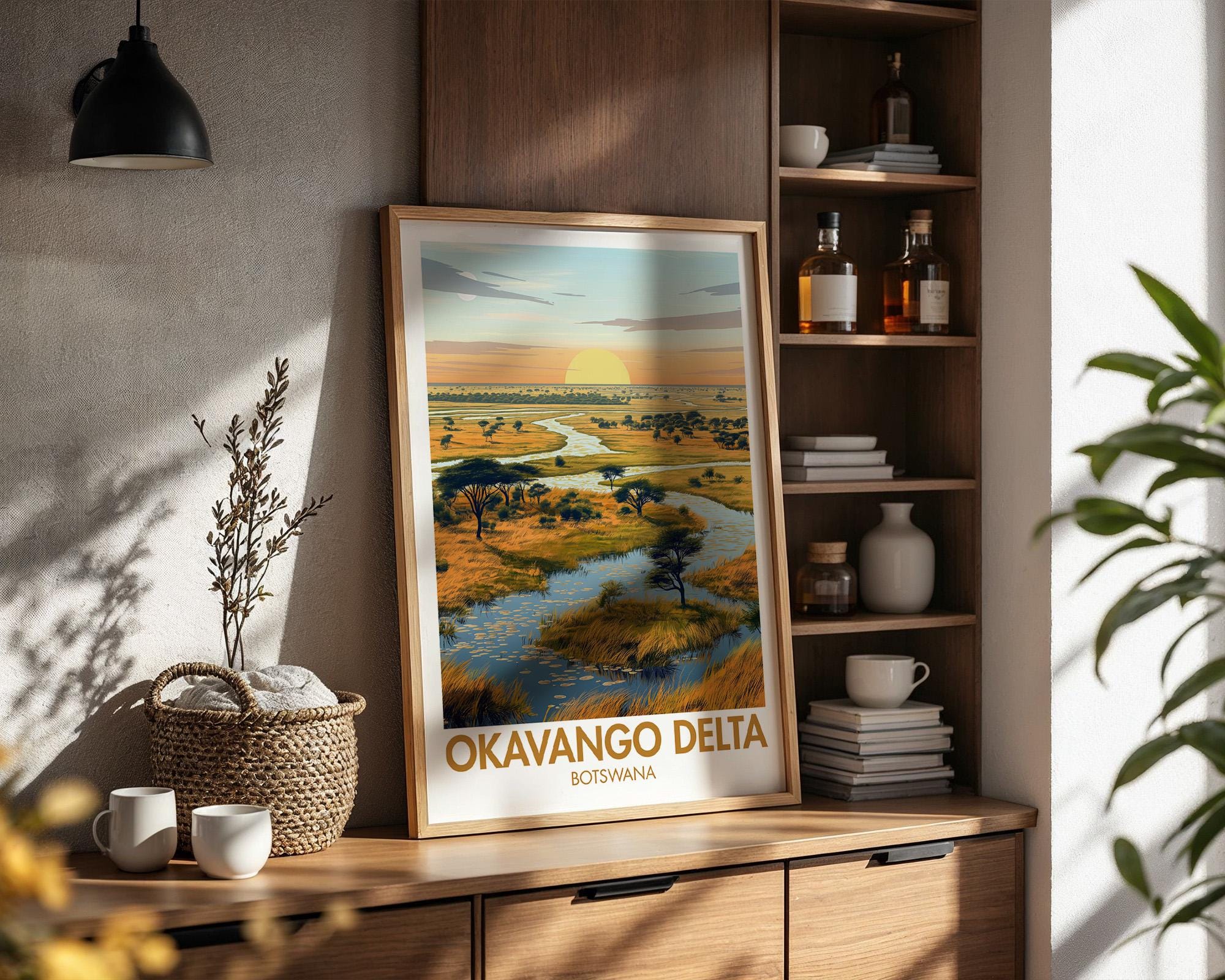Okavango Delta Poster