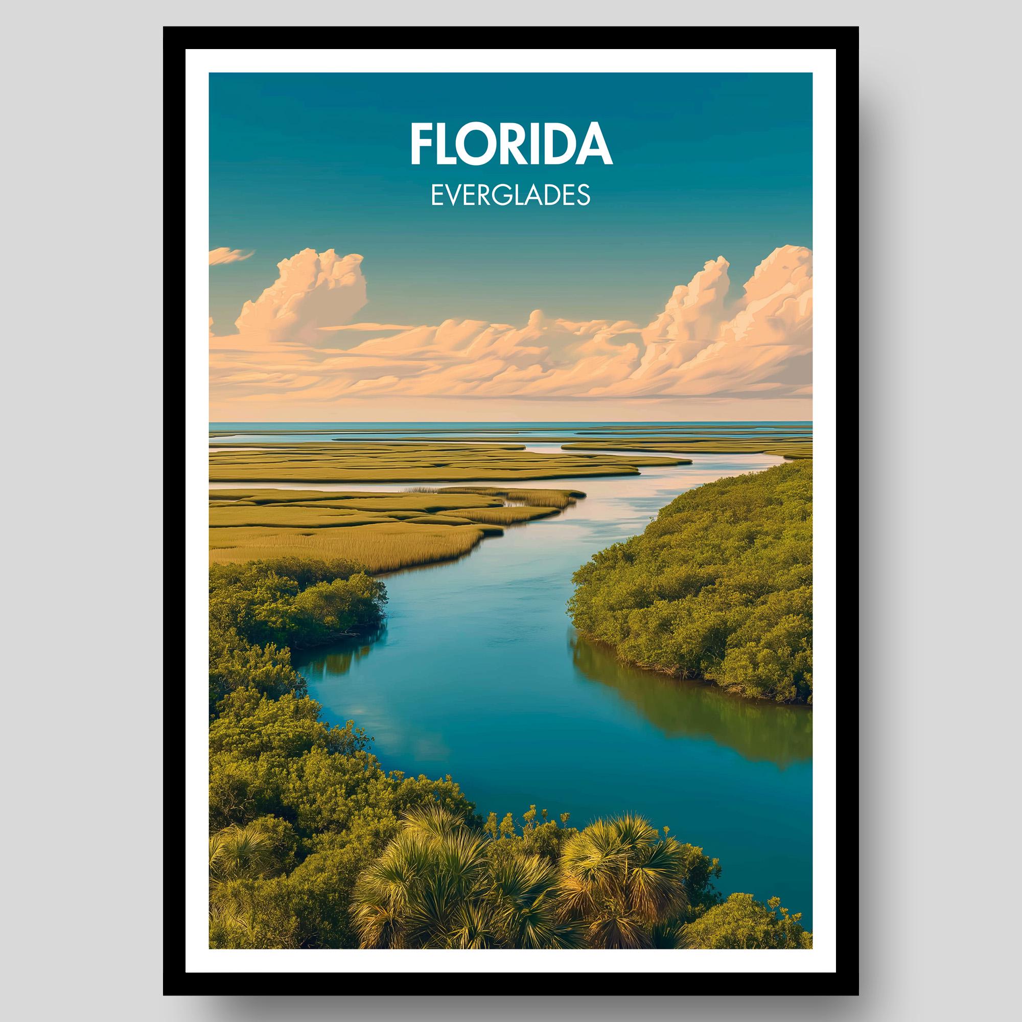 Florida Everglades Poster