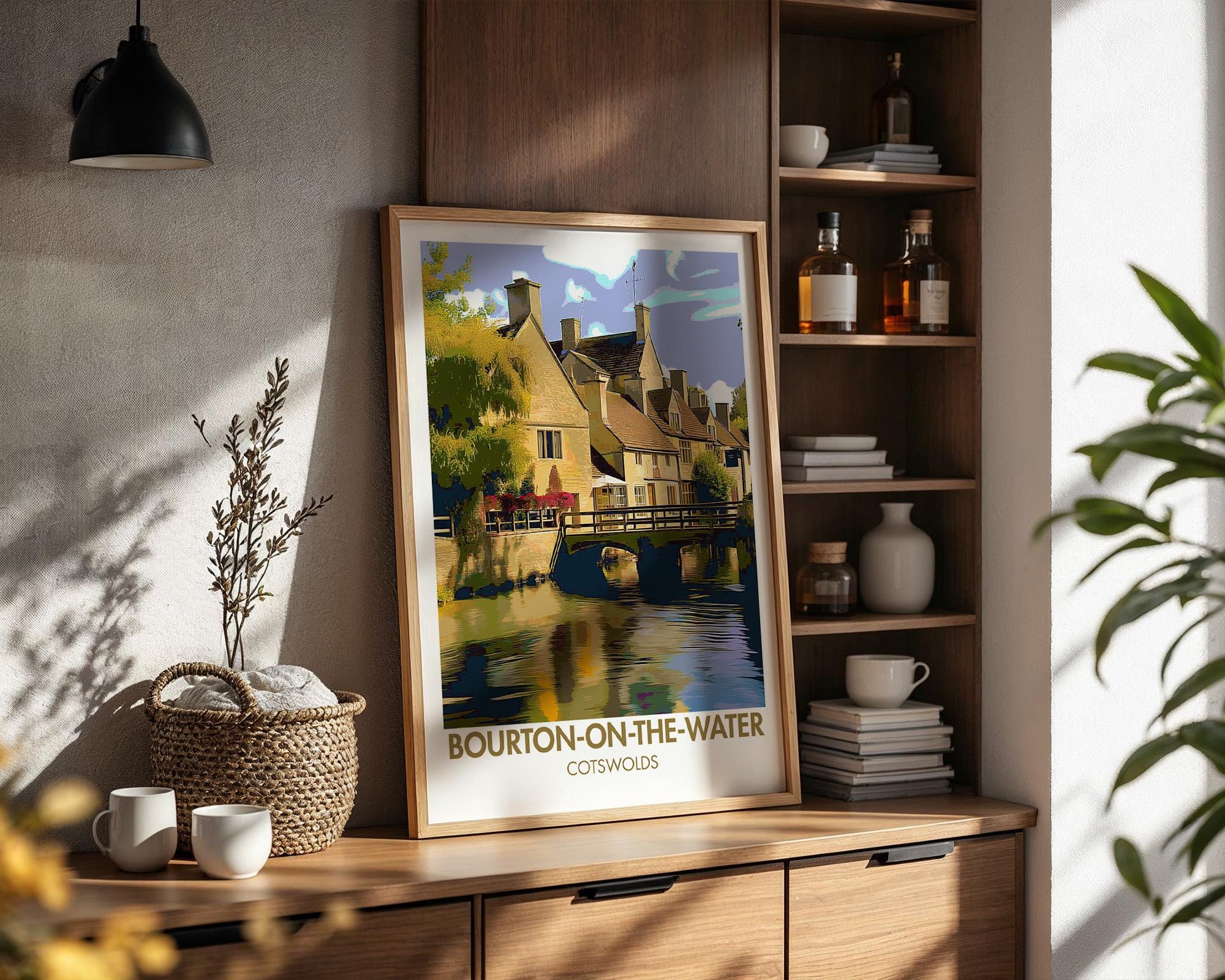 Bourton-On-The-Water Poster