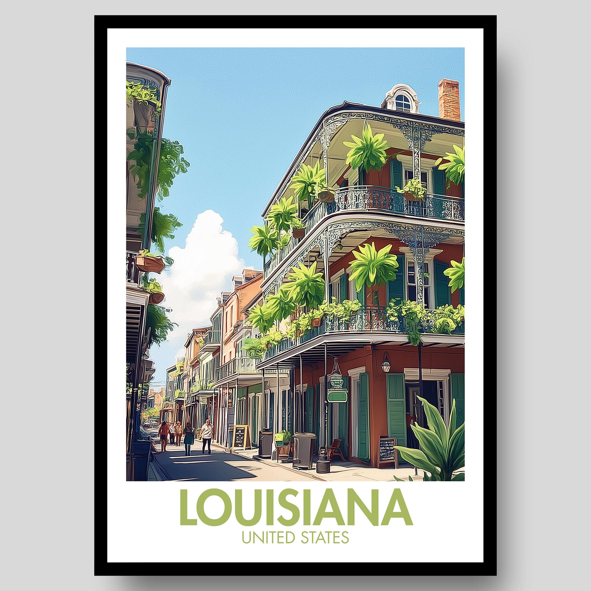 Louisiana Poster