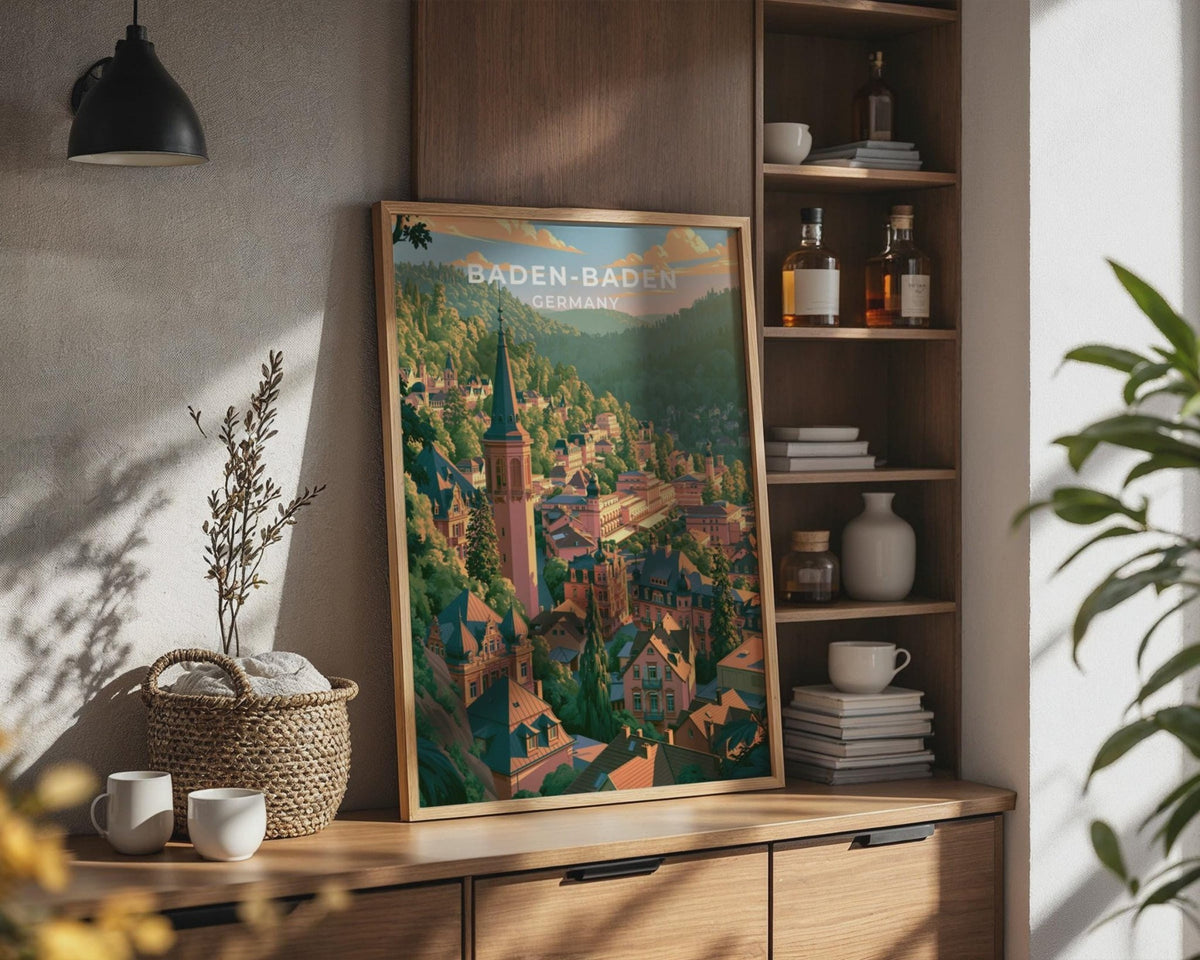 Baden-Baden Poster - WanderWall