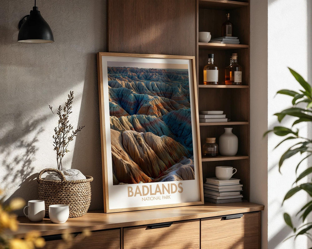Badlands National Park Poster - WanderWall