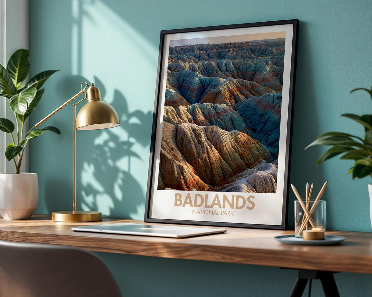 Badlands National Park Poster - WanderWall