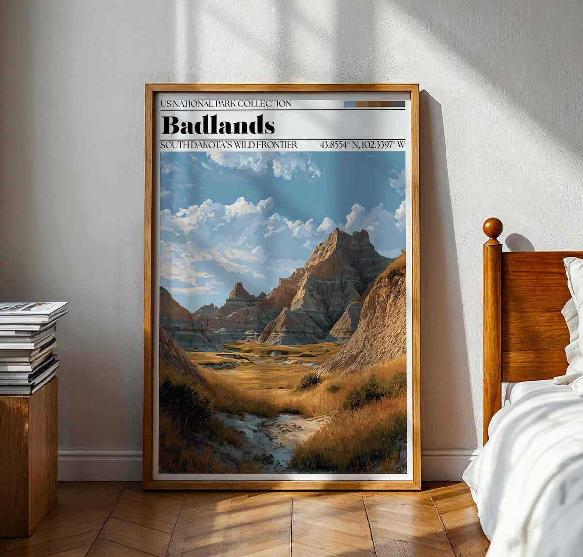 Badlands National Park Poster - WanderWall