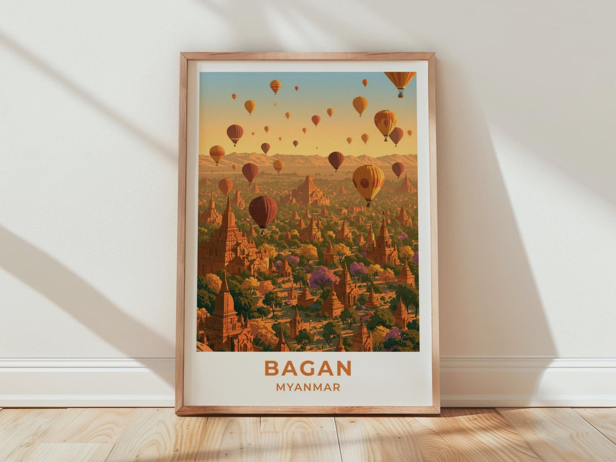 Bagan Poster - WanderWall