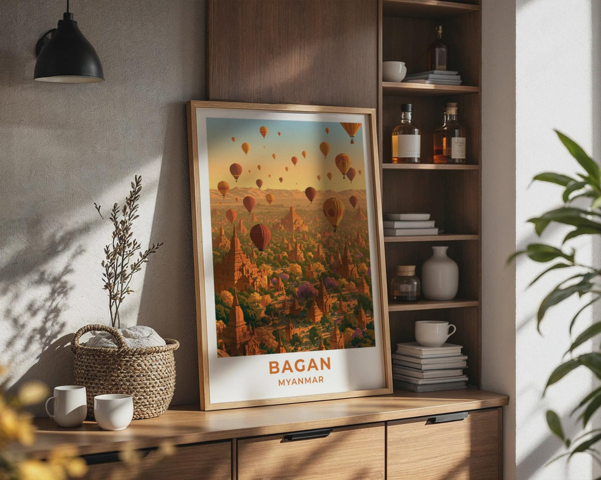 Bagan Poster - WanderWall