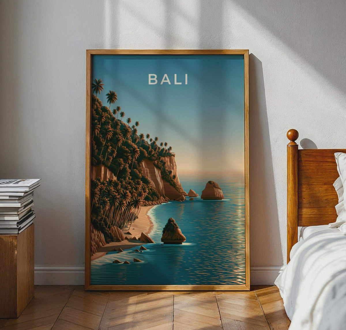 Bali Landscape Art Poster Print - WanderWall