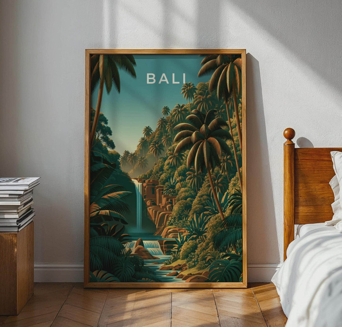 Bali Tropical Landscape Poster - WanderWall