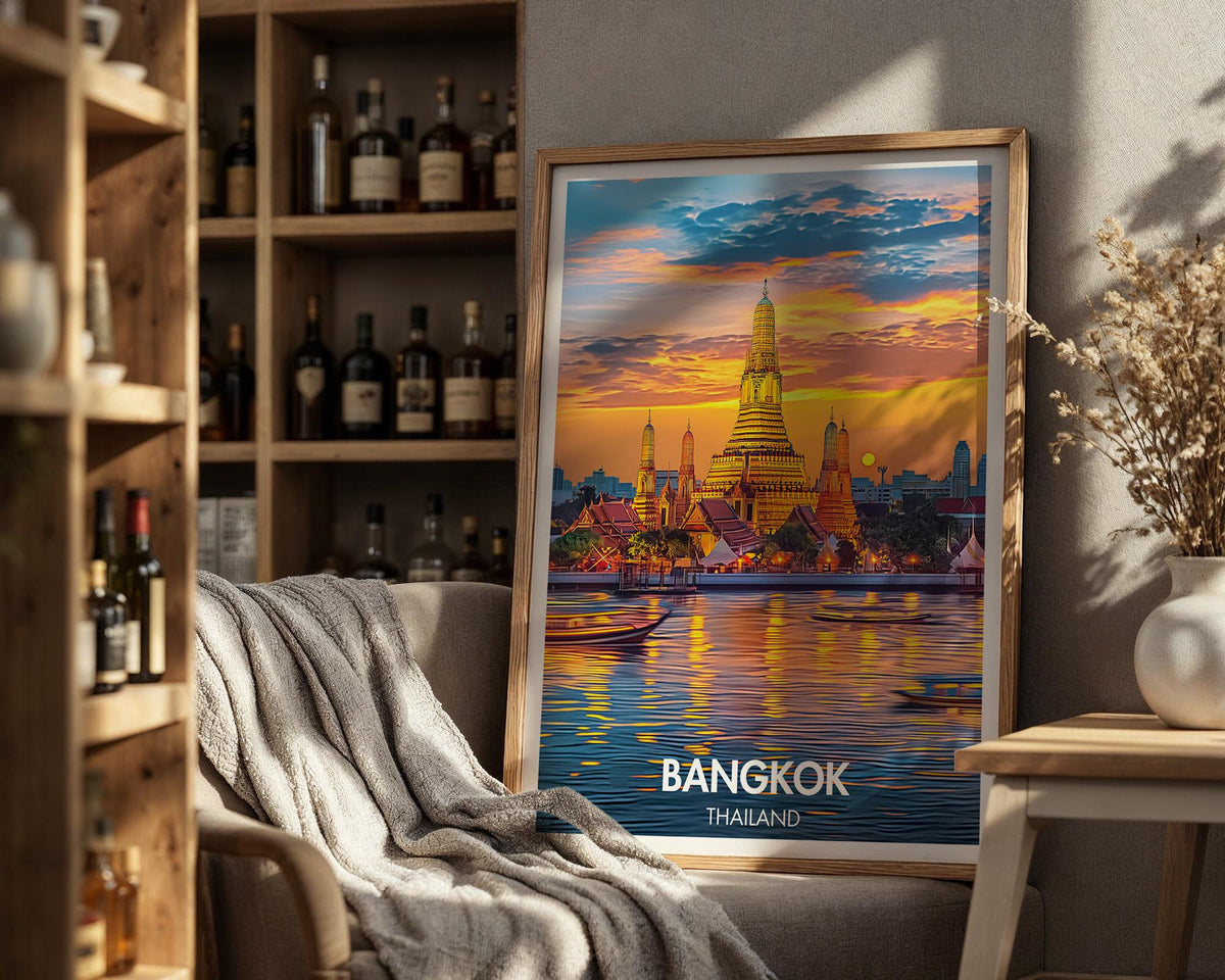 Bangkok Poster - WanderWall