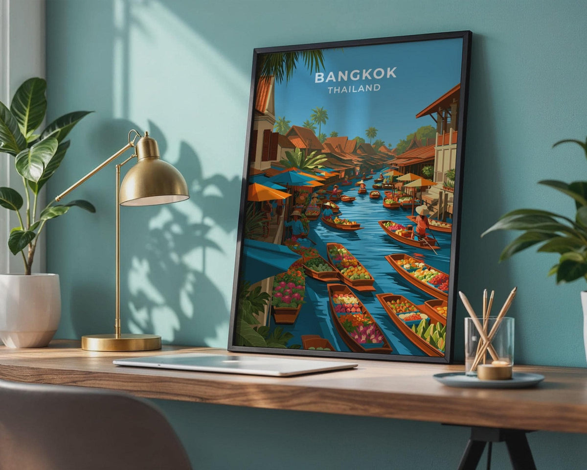 Bangkok Poster - WanderWall